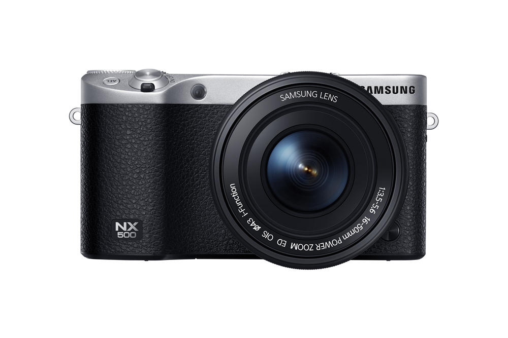 Samsung NX500 - front